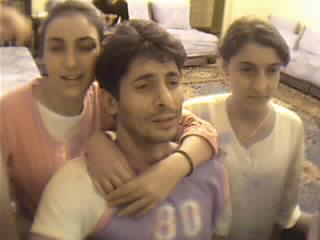 there's Samira and Niama with me in this modest pic